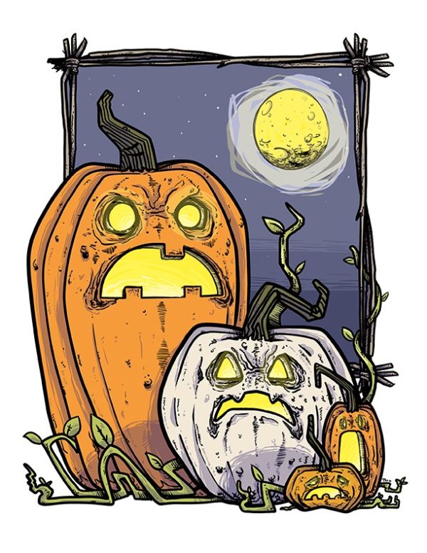 pumpkin print