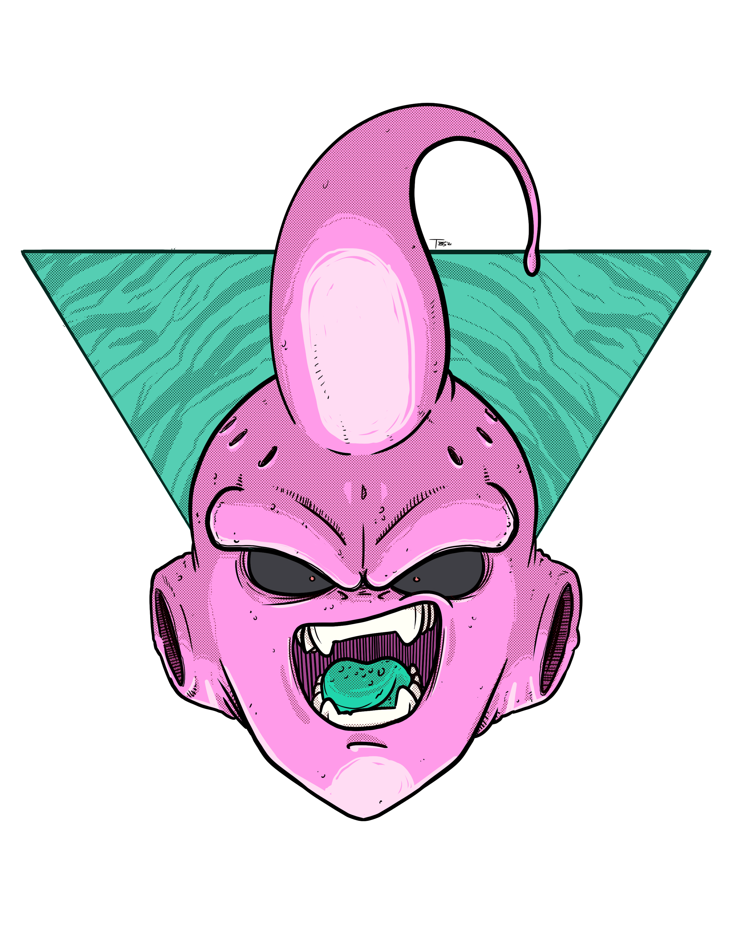 KID Boo, Dragon Ball Z Majin Buu illustration png